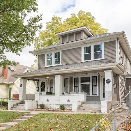 Cozy Home Near Fountain Square & 5 Min Lucas Oil Indianapolis Exterior foto
